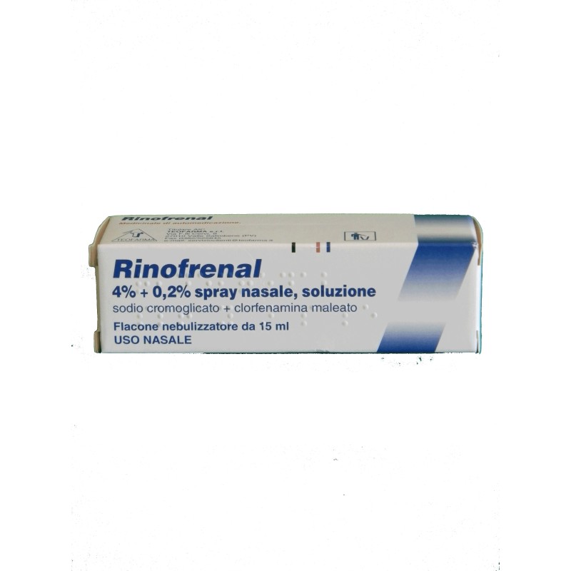 Rinofrenal 4% + 0.2% Spray Nasale 15ml