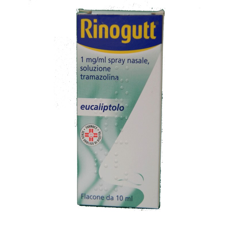 Opella Healthcare Italy Rinogutt 1 Mg/ml Spray Nasale, Soluzione Con Eucaliptolo - Flacone Da 10 Ml