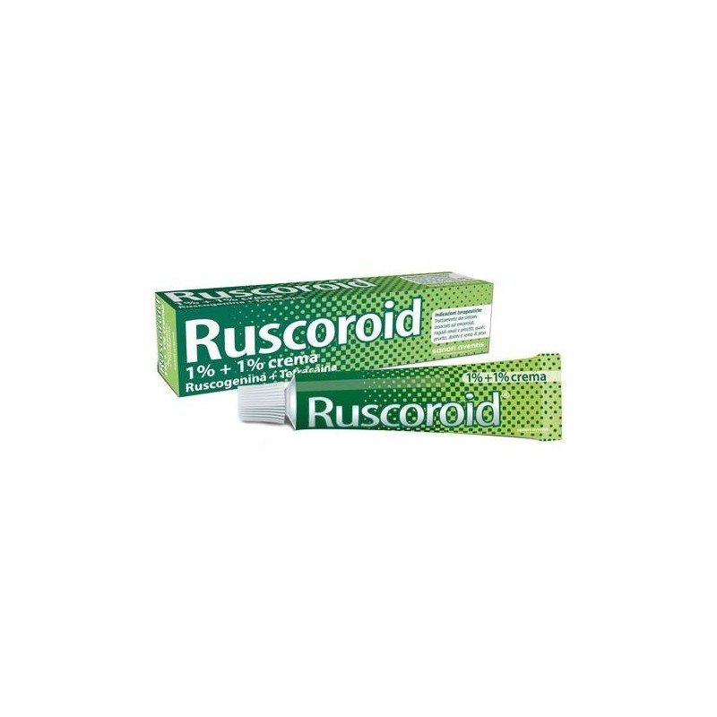 Ruscoroid Ruscoroid Crema Rettale Emorroidi e Ragadi 1%+1% 40g