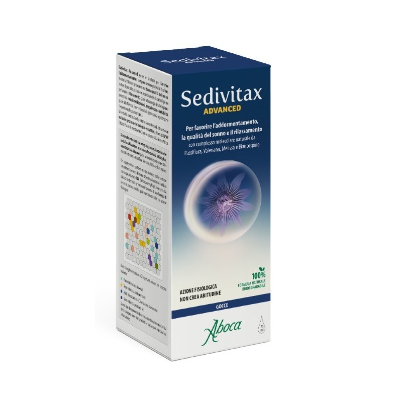 Aboca Sedivitax Advanced Gocce Flaconcino 75 ml