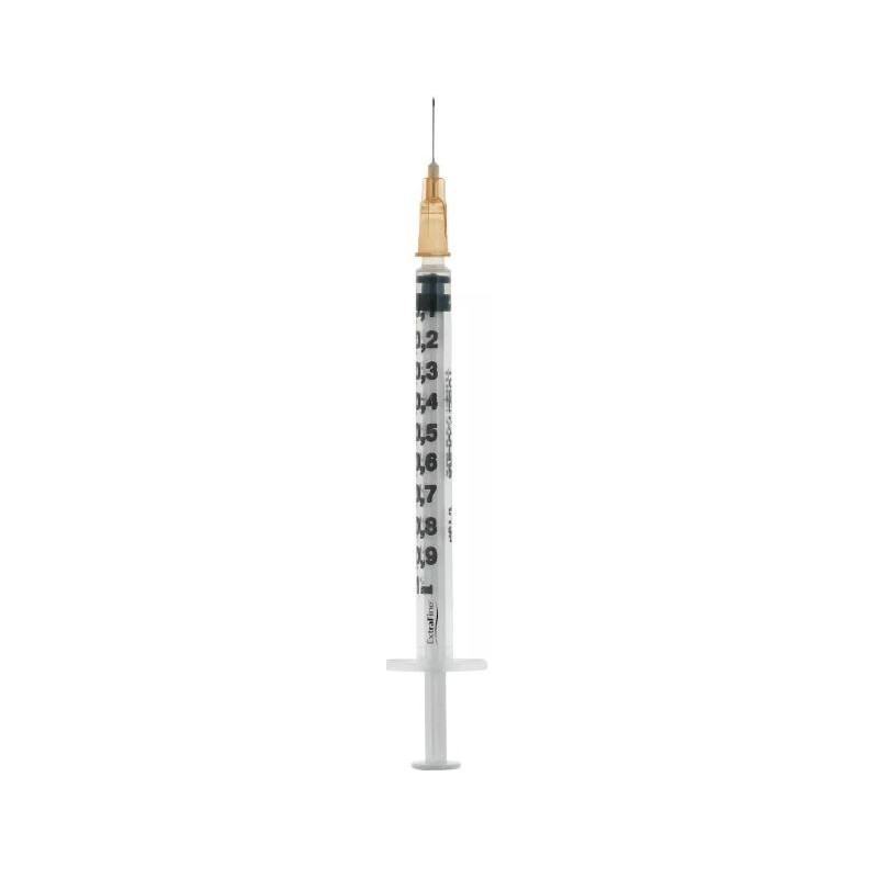 Desa Pharma Siringa Per Insulina Extrafine Tub 1ml 100 Ui Ago Removibile 26 Gauge 0,45x12 Mm 1 Pezzo