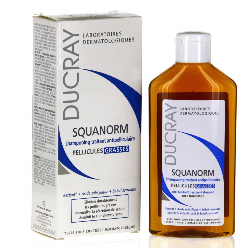 Ducray Squanorm Forfora Grassa Shampoo 200 Ml