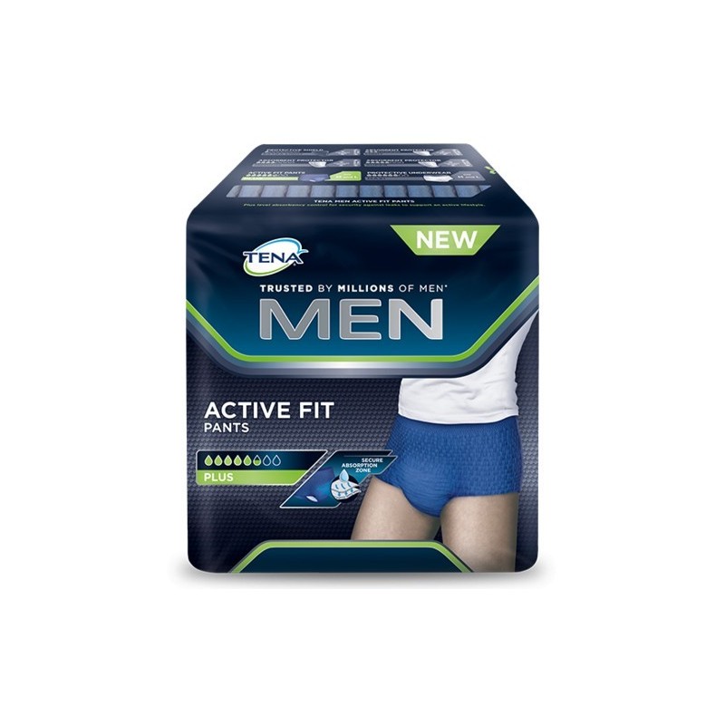 Tena Men Active Fit Pants Medium 9pz