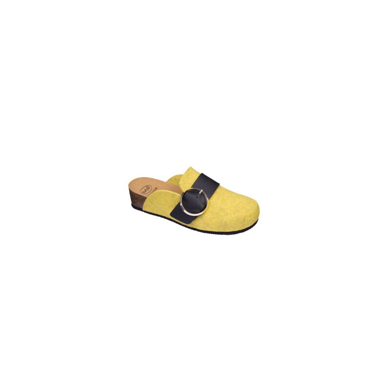 Scholl Shoes Calzatura Amalfi Clog Woman Yellow 36