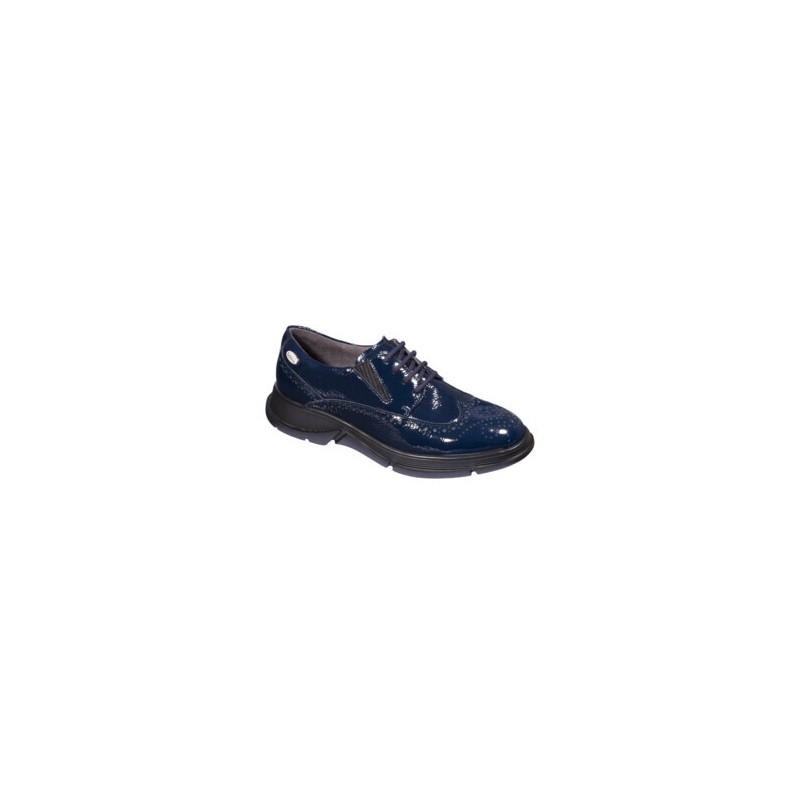 Scholl Shoes Calzatura Bristol Patent Leather Woman Navy Blue 38
