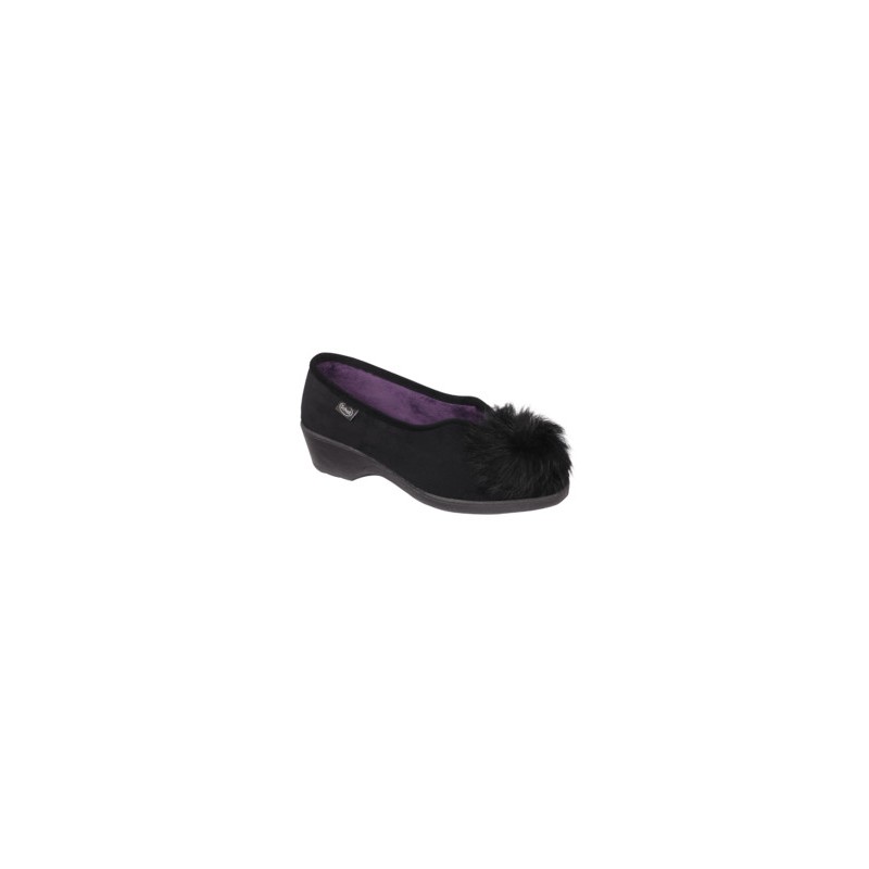 Scholl Shoes Lorella Microfibre Womens Black 36