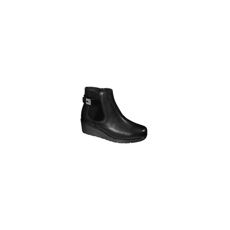 Scholl Shoes Calzatura Niki Buckle Lea-w Black 36 Pelle Collezione Aw20
