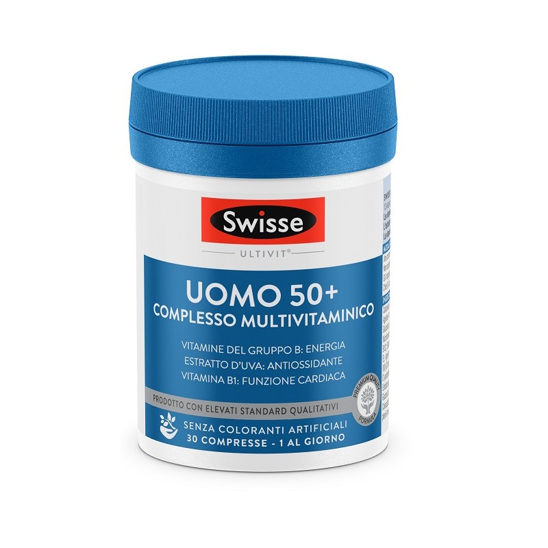 Swisse Multivitaminico Uomo 50+ 30 Compresse