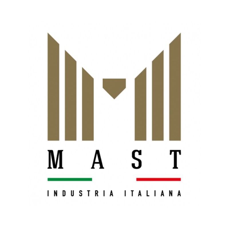 Mast Industria Italiana Occhiale Da Lettura Premontato Twins Gold Mirage Blu +1,00