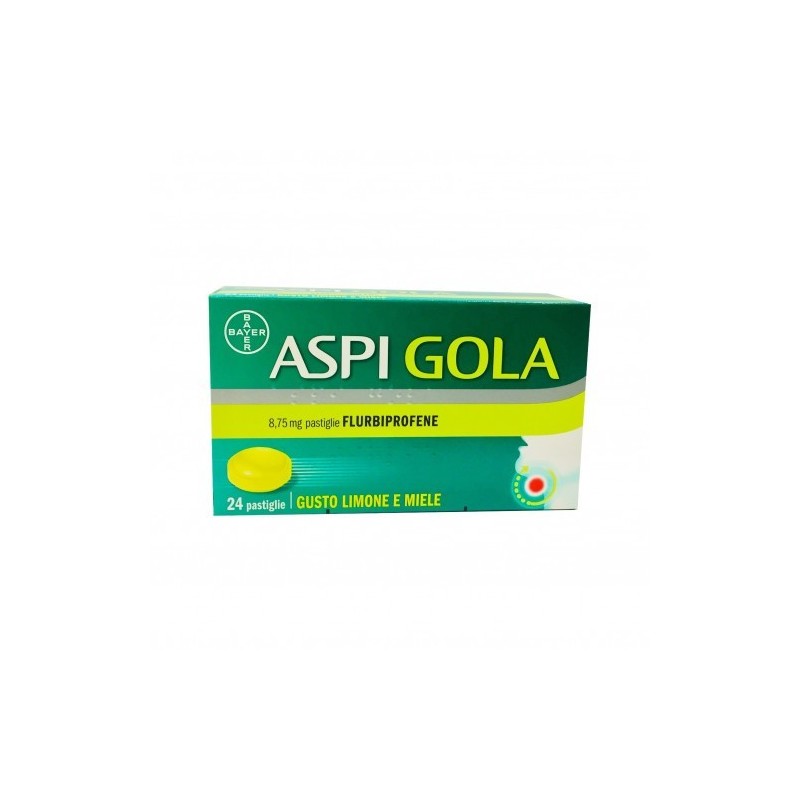 Bayer Aspi Gola 8,75 Mg Pastiglie Gusto Limone E Miele