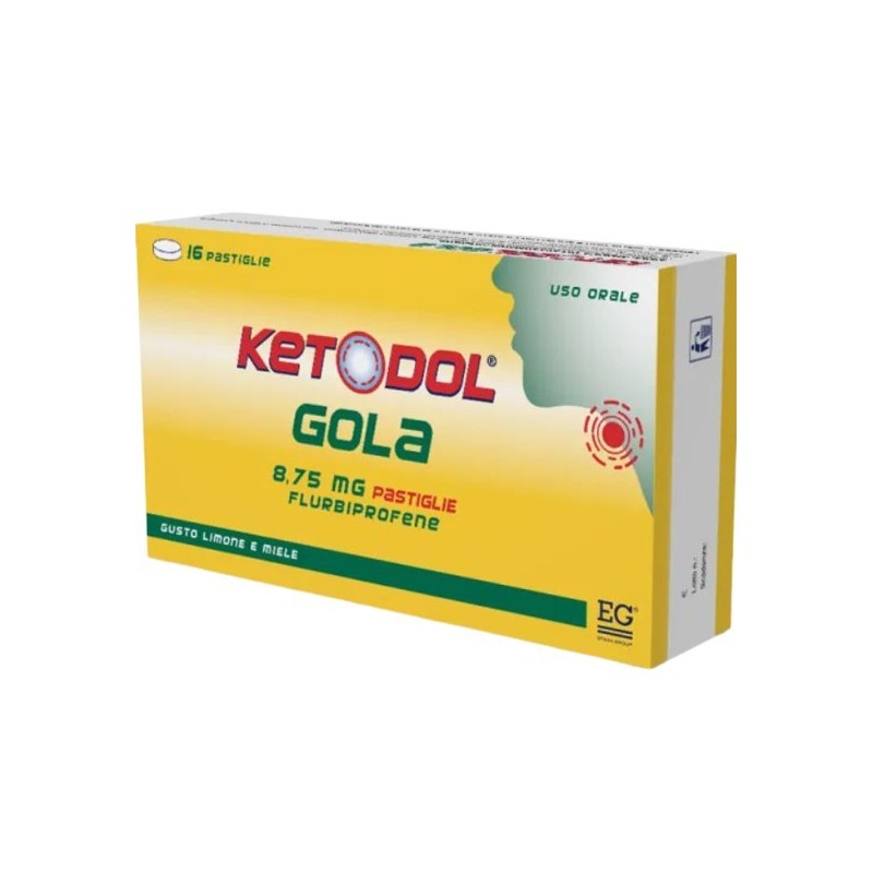 Epifarma Ketodol Gola 8,75 Mg Pastiglie Gusto Limone E Miele