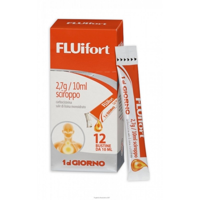 Dompe' Farmaceutici Fluifort 2,7 G/10 Ml Sciroppo