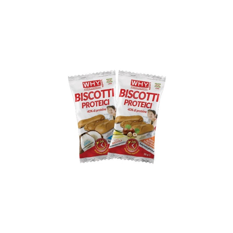 Biovita Whynature Biscotti Proteici Nocciola 30 G
