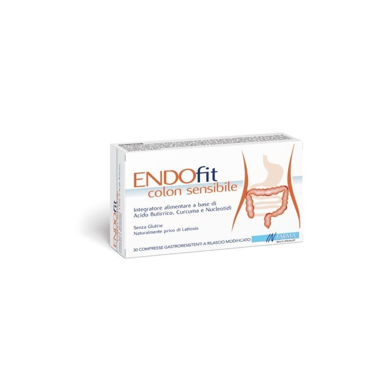 Infarma Endofit Colon Sensibile 30 Compresse Gastroresistenti A Rilascio Modificato