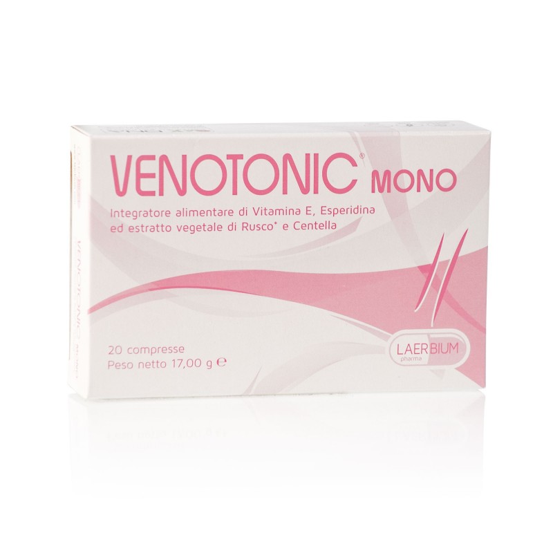 Laerbium Pharma Venotonic Mono 20 Compresse 850 Mg