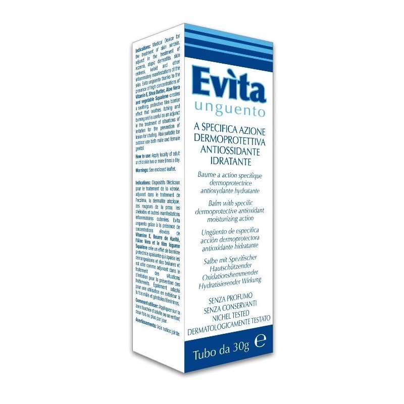 Kanter Pharma Evita Unguento A Specifica Azione Dermoprotettiva Antiossidante Idratante 30 Ml