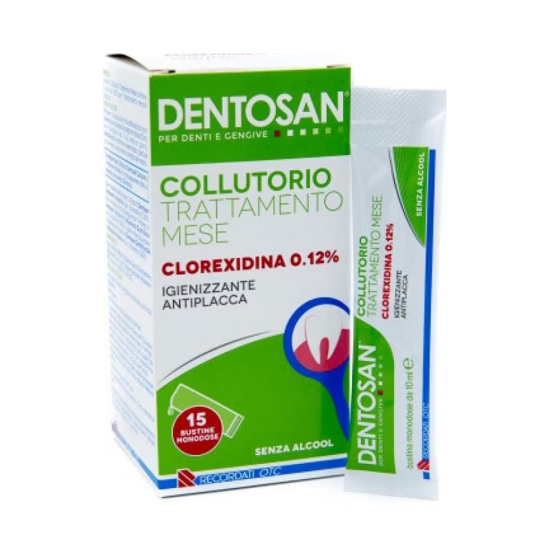 Dentosan Collutorio 0,12 200ml + Dentifricio 75ml