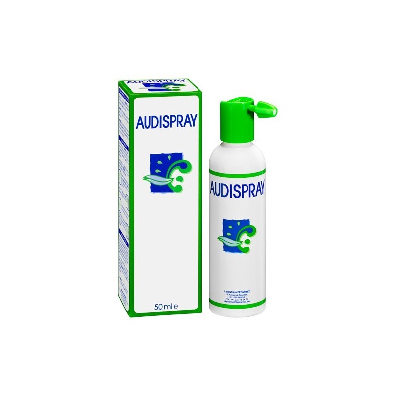Pasquali Audispray Adult Soluzione Di Acqua Di Mare Ipertonica Spray Senza Gas Detersione Orecchio 50 Ml