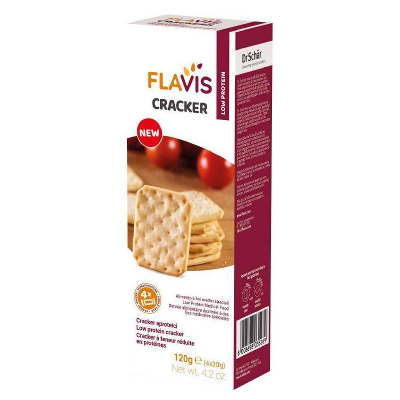 Dr. Schar Flavis Cracker Aproteici 4 Porzioni Da 30 G