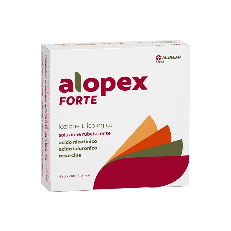 Valderma Alopex Forte Lozione Rubefacente 4 Roll On 40ml