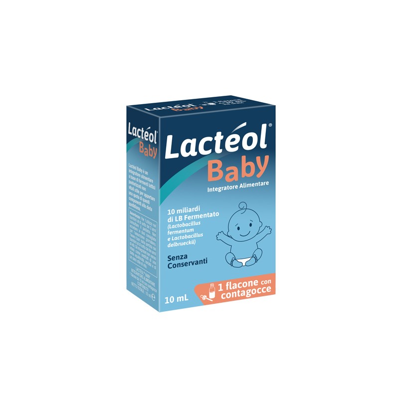 Bruschettini Lacteol Baby Flacone Con Contagocce 10 Ml