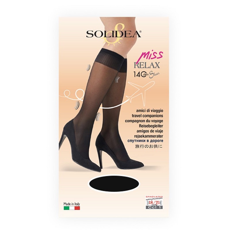 Solidea Miss Relax 140 Sheer Gambaletto Camel 1-S