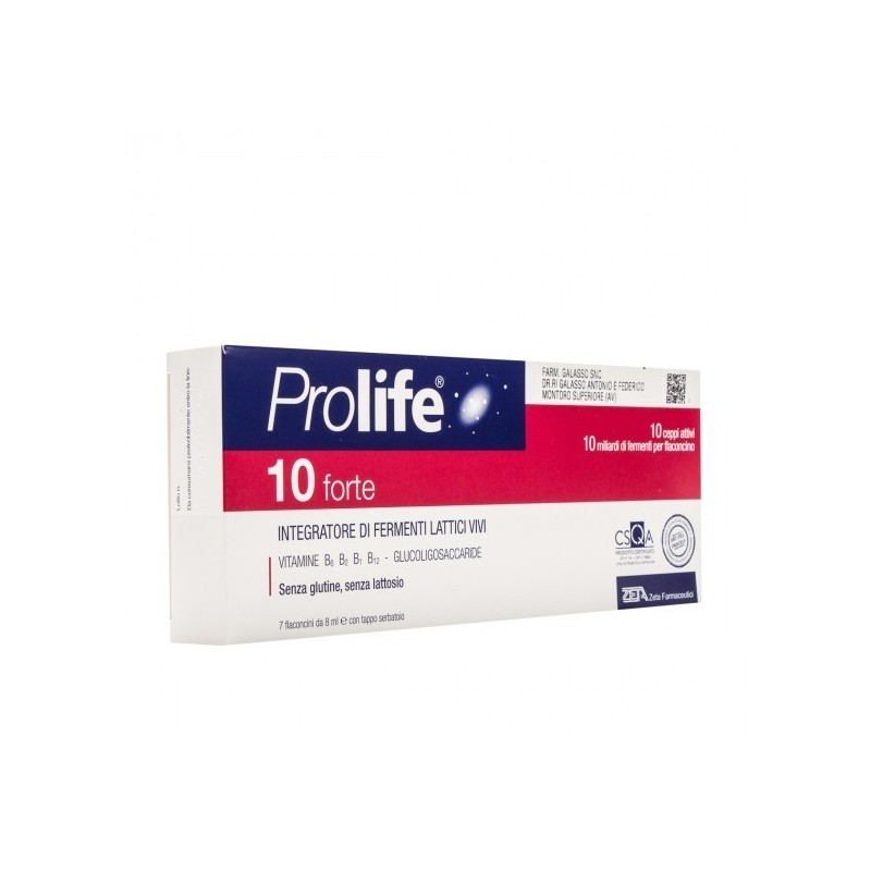 Zeta Farmaceutici Prolife 10 Forte 7 Flaconcini 8 Ml