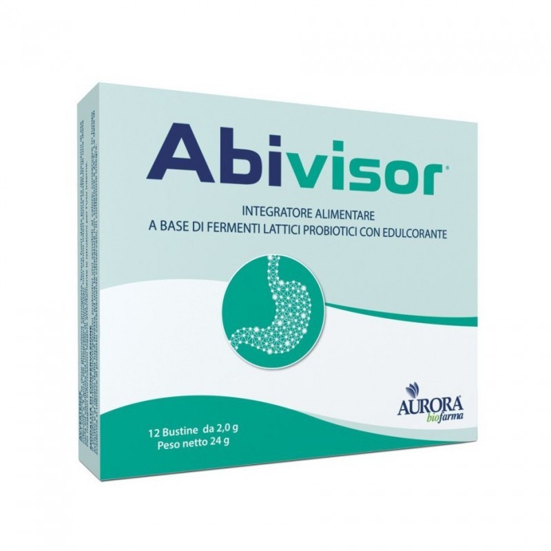 Aurora Biofarma Abivisor 12 Bustine Da 2 G