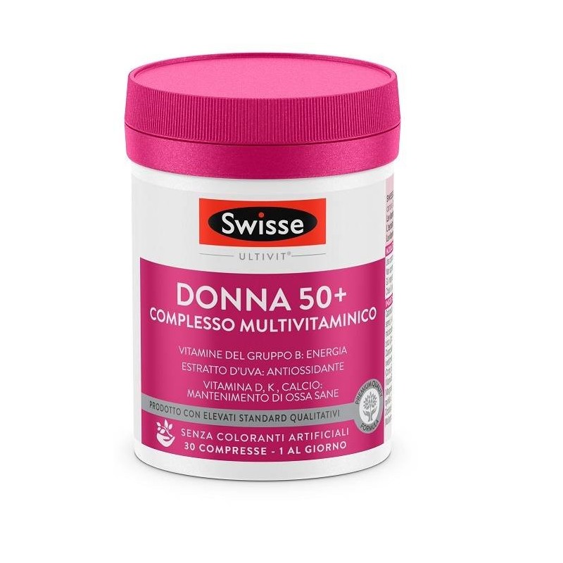Health And Happiness It. Swisse Multivitaminico Donna 50+ 30 Compresse
