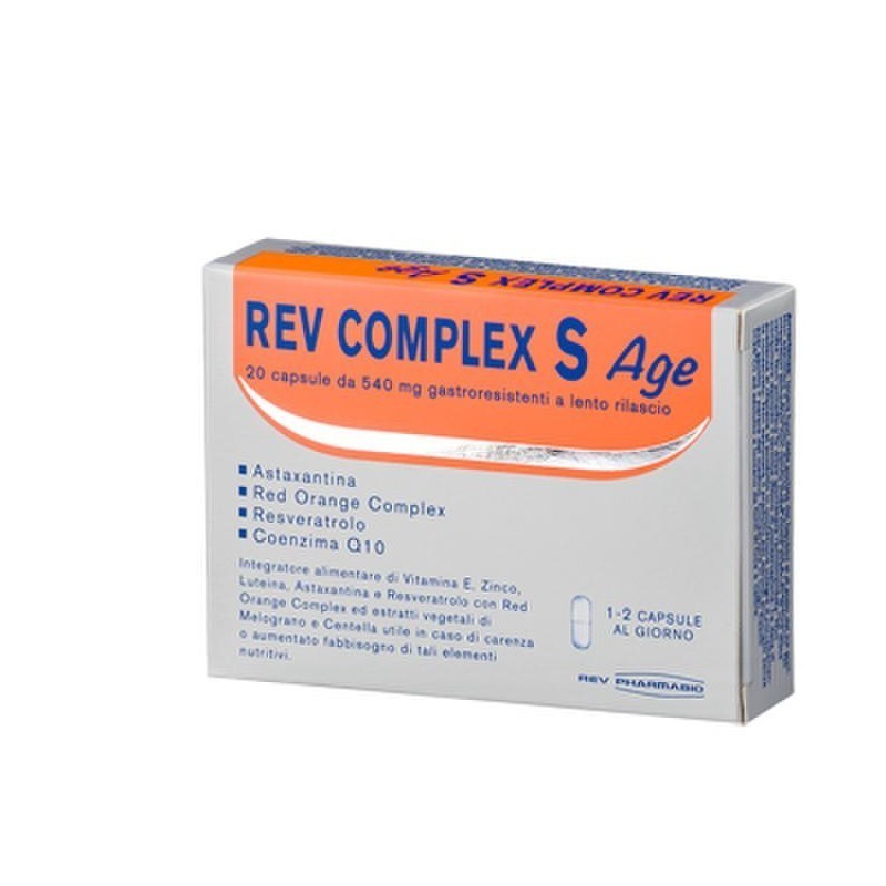 Rev Pharmabio Rev Complex S Age 20 Capsule