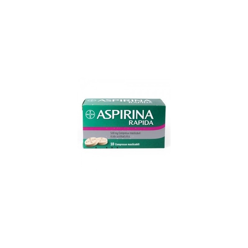 Bayer Aspirina Rapida 500 Mg Compresse Masticabili
