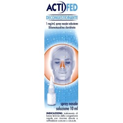 Actifed Soluzione spray nasale decongestionante 10 ml