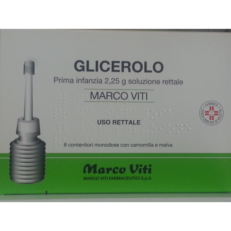 Marco Viti Farmaceutici Glicerolo Marco Viti Prima Infanzia 675 Mg Supposte Glicerolo Marco Viti Bambini 1350 Mg Supposte Glicer
