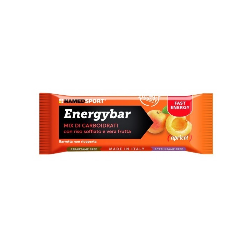 Namedsport Energybar Apricot Barretta 35 G