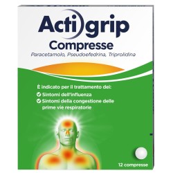 Actigrip compresse 60 mg 2,5 mg 500mg