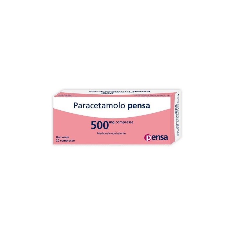 Towa Pharmaceutical Paracetamolo Pensa 500mg Compresse Paracetamolo Pensa 1000mg Compresse Medicinale Equivalente