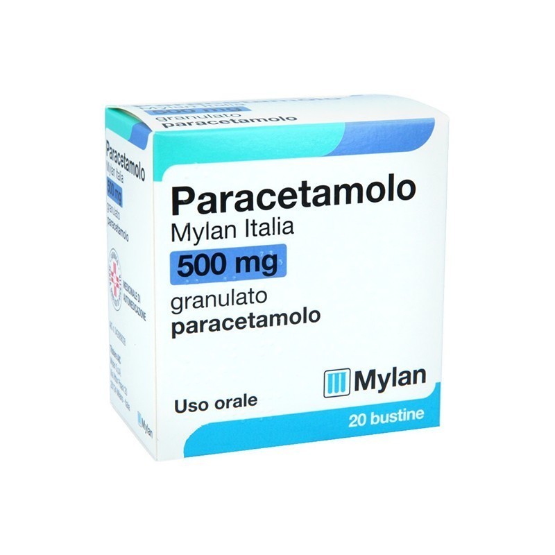 Paracetamolo Mylan Italia 500 Mg Granulato Paracetamolo