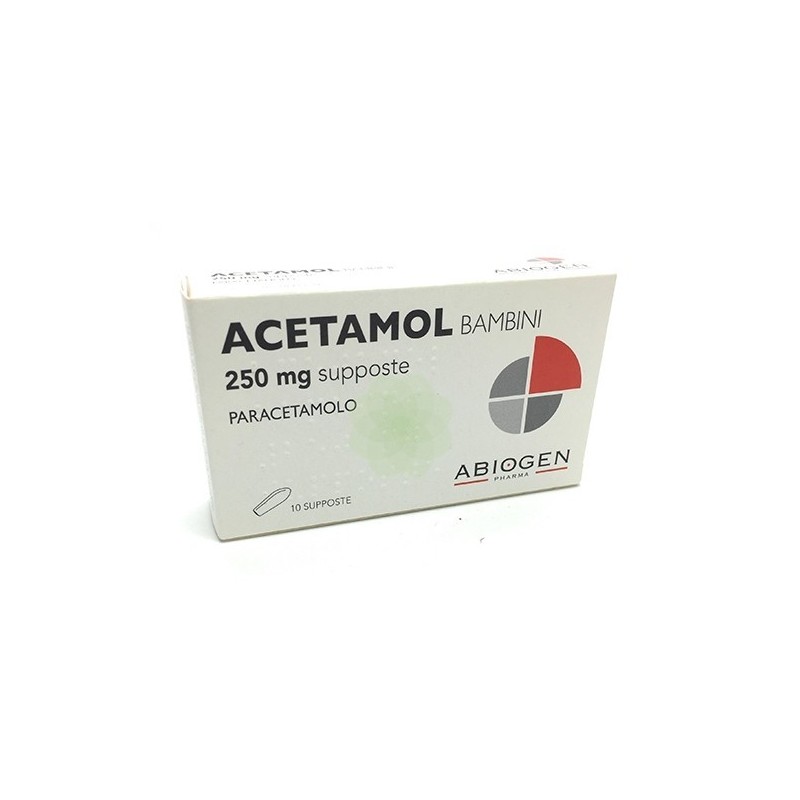 Abiogen Pharma Acetamol Adulti 1 G Supposte Acetamol 500 Mg Supposte Acetamol Bambini 250 Mg Supposte Acetamol Prima Infanzia 12