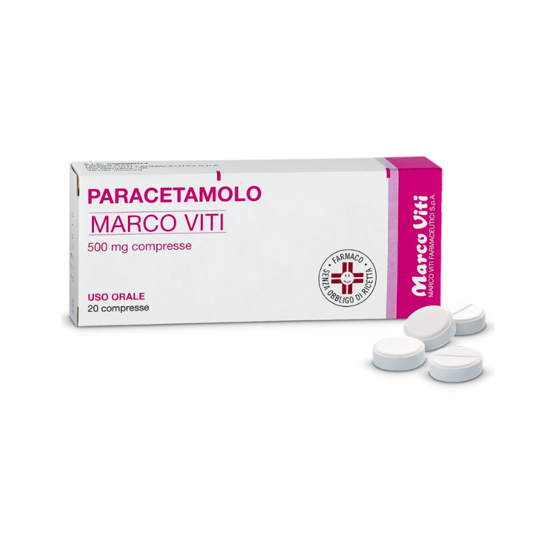 Marco Viti Farmaceutici Paracetamolo Marco Viti 500 Mg Compresse Paracetamolo