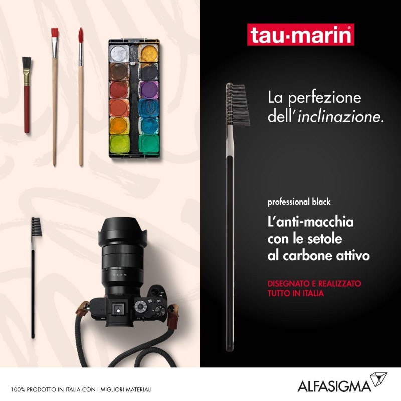Alfasigma Taumarin Spazzolino Professional Black Con Antibatterico