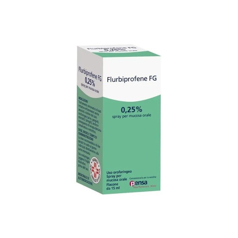 Fg Flurbiprofene Pensa 0,25% Spray Per Mucosa Orale