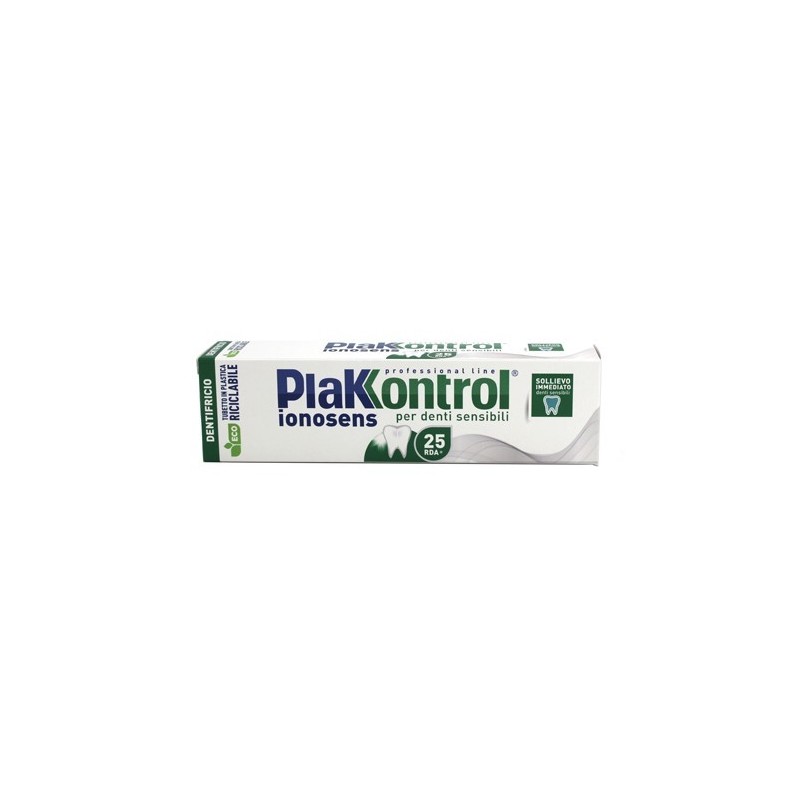 Ideco Plakkontrol Ionosens Dentifricio 75 Ml