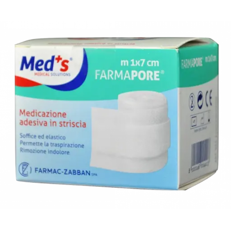Farmac-zabban Medicazione Adesiva Meds 1mx7cm