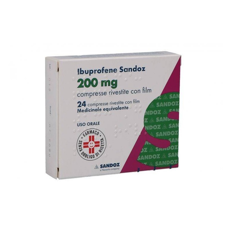 Ibuprofene Sandoz 200 Mg Compresse Rivestite Con Film Medicinale Equivalente