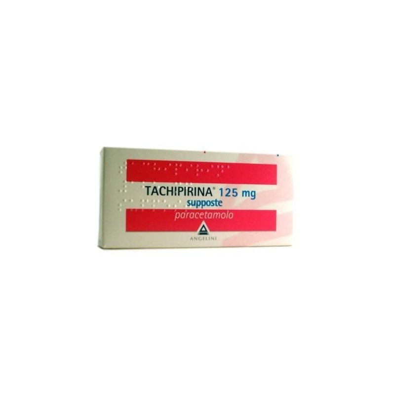 Angelini Tachipirina supposte prima infanzia 125 mg