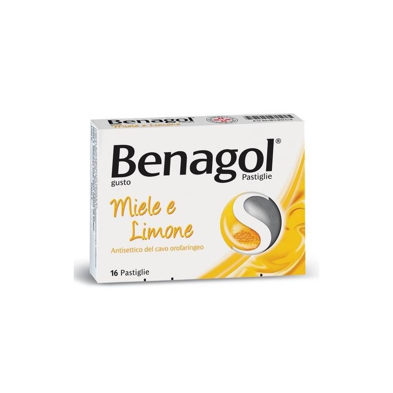 16 Pastiglie miele e limone Benagol