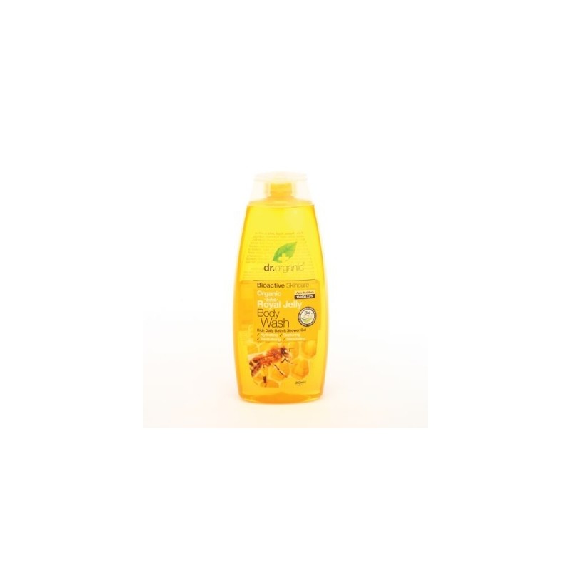 Optima Naturals Dr Organic Royal Jelly Pappa Reale Body Wash Detergente Corpo 250 Ml