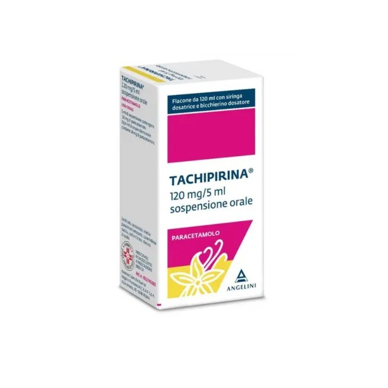 Angelini Tachipirina 120 Mg/5 Ml Sospensione Orale Paracetamolo