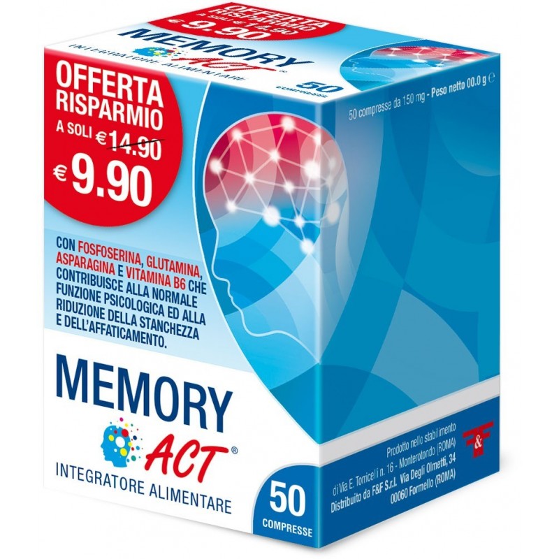F&f Memory Act 50 Compresse