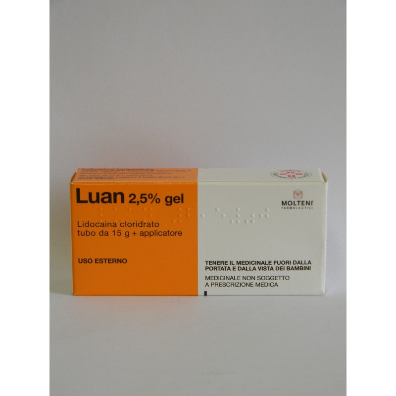 Molteni & C. F. Lli Alitti Luan 2,5% Gel Lidocaina Cloridrato